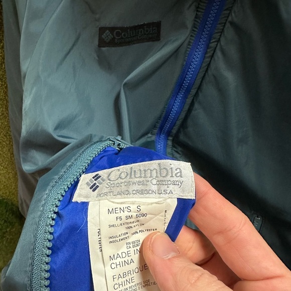 Vintage Columbia Reversible Jacket Small - Picture 7 of 7